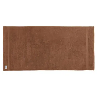 Imagen del producto de Toalla de ducha "Schöner Wohnen", modelo "Cuddly", color canela, tamaño 70x140 cm