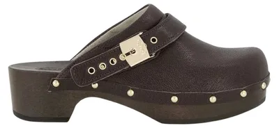 Produktbild von Damen Clogs Scholl Pescura Robin braunes Leder 37