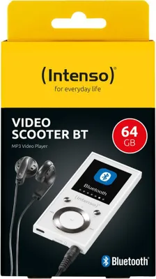 Image de Intenso MP3 Videoplayer 1,8" Video Scooter BT 64GB White
