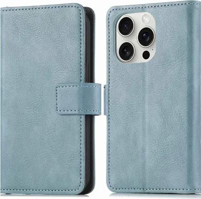 Produktbild von imoshion  Klapphülle iPhone 16 Pro Max - Hellblau