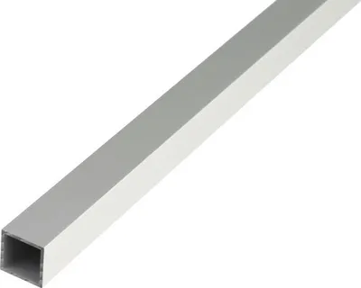 Produktbild von Vierkantrohr Alu Silber 15x15x1 mm, 2 m