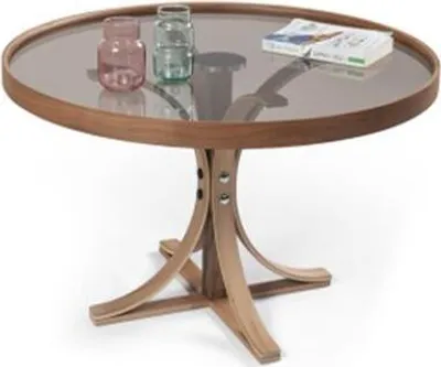 Produktbild von Luxus Couchtisch Wohnzimmer Rund Kaffee Tisch Möbel Designer Einrichtung