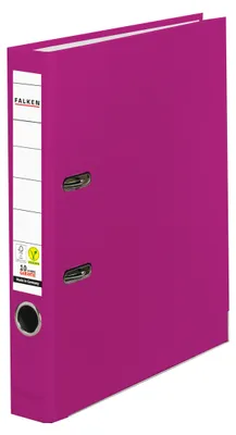 Produktbild von Falken Ordner PP-Color DIN A4 - 50 mm - brombeer