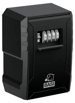 Imagen del producto de Caja fuerte con combinación numérica - Combinación de 4 dígitos - Aluminio
