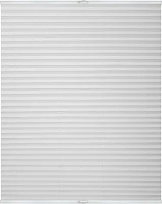 Produktbild von Plissee Klemmfix, ohne Bohren, verspannt Weiß 45 cm x 13