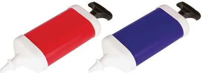 Produktbild von Luftpumpe Ballon, Plastik farblich sortiert Größe circa 18 x 7,3 x 3,3 cm, 1Stck