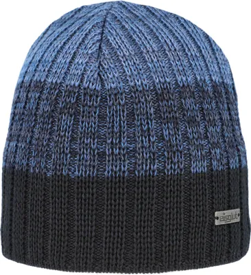 Produktbild von Eisglut Strickmütze Griffina XL aus Wolle mit Fleece-Innenband, blau, Gr. Einheitsgröße
