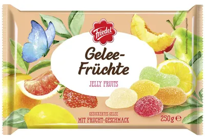 Produktbild von Friedel Gelee-Früchte 250g