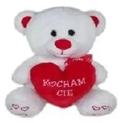 Produktbild von Plüschbär "Ich liebe Dich" 50cm mit Herz