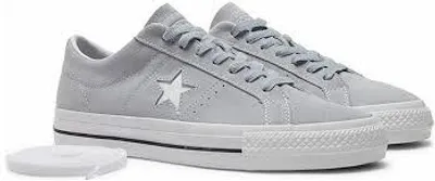 Produktbild von Converse One Star Pro OX - Grösse 43 - Wolf grey/white/black