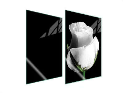 Produktbild von Glasschutzplatte Für Küche 2X35X52 Rose
