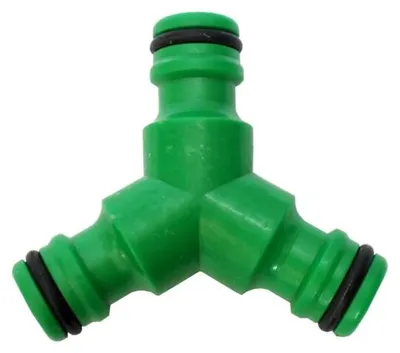 Produktbild von Verk 01956 Verbindungsdistanzstück für 3 Schnellkupplungen 3/4'' grün