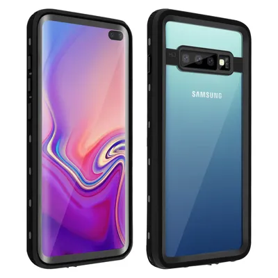 Produktbild von Redpepper, Wasserdichte Handyhülle für Samsung Galaxy S10 Plus, Schwarz