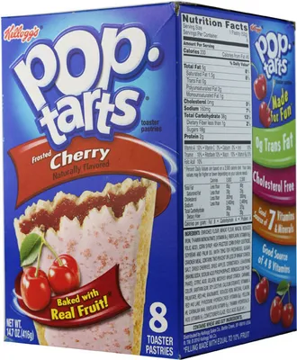 Produktbild von Kellogg´s Pop Tarts Frosted Cherry 384g