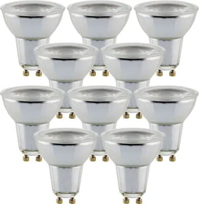 Produktbild von 10 x LED Leuchtmittel PAR16 Glas Reflektor 3,1W GU10 290lm 927 warmweiß 2700K Ra>90 36° DIMMBAR