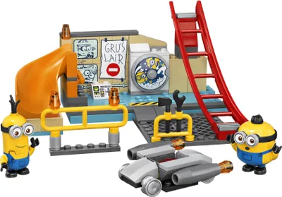 Zdjęcie produktu dla LEGO Minion Minionki w laboratorium Gru, Zestaw do budowania, 4 lat(a), Plastik, 87 szt., 260 g