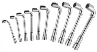Produktbild von EXPERT Satz mit 10 Pfeifenschlüsseln 8 bis 19 mm