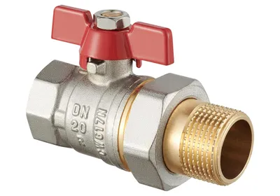 Produktbild von Kugelhahn Mit 1/2" Verschraubung Mit Kupplung