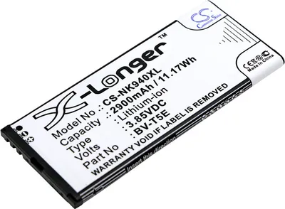 Obrázek produktu pro Baterie pro Microsoft Lumia 950 (ekv.BV-T5E) 2900mAh Li-ion