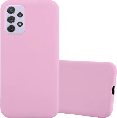 Produktbild von Cadorabo Hülle für Samsung Galaxy A73 5G Schutzhülle in Rosa Handyhülle TPU Silikon Etui Case Cover