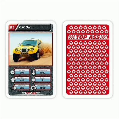 Produktbild von TOP Ass Quartett Wüstenrallye