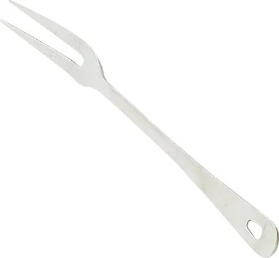 Produktbild von Edelstahl-Gabel mit 2 Prüfungen, 35 cm