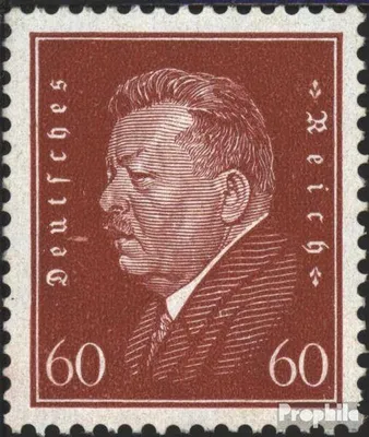 Produktbild von Briefmarken Deutsches Reich 1928 Mi 421 postfrisch Reichspräsidenten