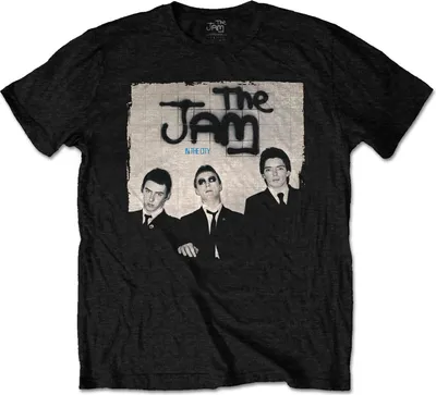 Produktbild von The Jam - "In The City" T-Shirt für Herren/Damen Uni RO3816 (S) (Schwarz)