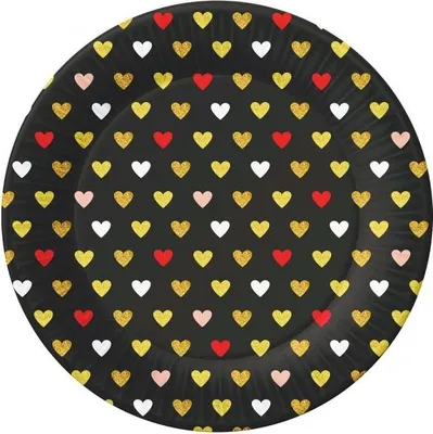 Zdjęcie produktu dla Talerz papierowy 18cm 6 sztuk (Zastawa stołowa i sztućce - Party)