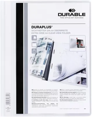 Obrázek produktu pro Durable Duraplus, Bílá, A4, 1 kapsy/kapes