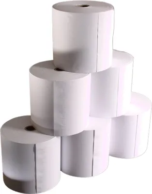 Produktbild von 40xThermobonrolle Thermopapier 80/80/12mm 80m 52g