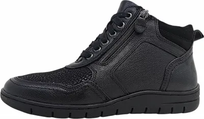 Image de Chaussures de ville pour femme, bottines, lacets, noir, style décontracté
