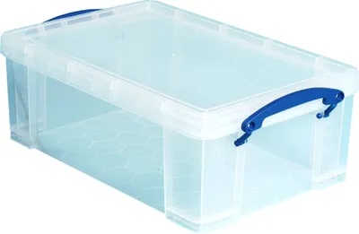 Produktbild von Really Useful Box Aufbewahrungsbox 5 Liter transparent