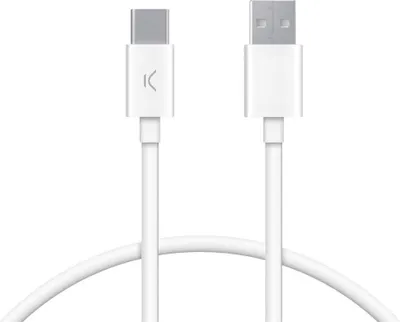 Immagine prodotto di Ksix BXCUC03BL, 1 m, USB A, USB C, USB 2.0, 0,48 Gbit/s, Bílá