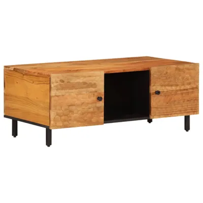 Produktbild von Couchtisch 100x54x40 cm Massivholz Akazie