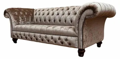 Zdjęcie produktu dla Sofa Chesterfield 3 siedziska tapicerowane sofy sofy nowoczesne trzyosobowe