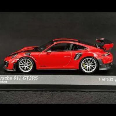 Produktbild von Minichamps 1:43 Porsche 911 (991 II) GT2 RS Weissach-Paket 2018 - red