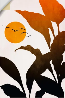 Produktbild von ARTland Wandbild, selbstklebend Mystischer Fluss Größe: 60x90 cm