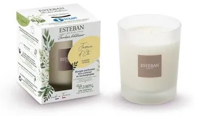 Jasmin Duftkerze 180 g, ökologische Duftkerze