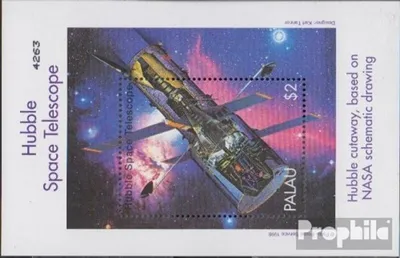 Produktbild von Briefmarken Palau-Inseln 1998 Mi Block65 (kompl.Ausg.) postfrisch Weltraumteleskop