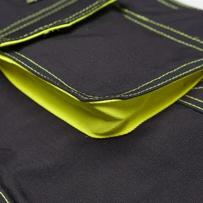 Immagine prodotto di Pantaloni da bambino taglia junior 134/140 antracite/giallo 65%.poliestere/35% CO PLANAM