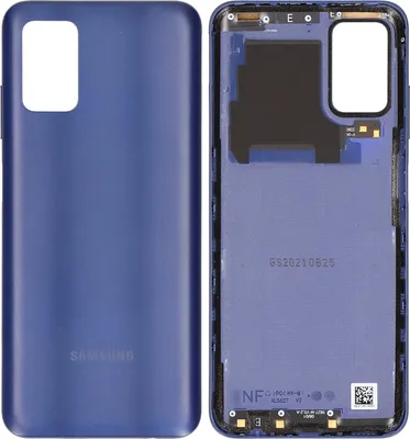 Produktbild von Samsung, Ersatzteil Akkudeckel (Rückseite) für Samsung Galaxy A03s, Blau