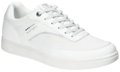 Produktbild von American Club RH172, Herren Sportschuhe Memory Foam System, Schnürschuhe atmungsaktiv bequem, Weiß 46