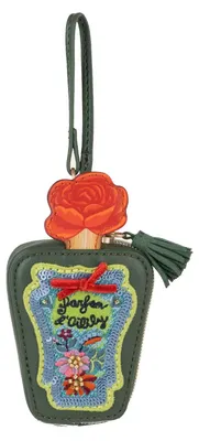 Productafbeelding van Oilily hanger accessoires voor tassen Parfum Bottle Bag Charm Rifle Green donkergroen
