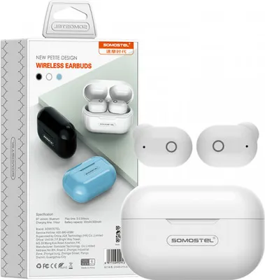 Immagine prodotto di Auricolari Bluetooth Somostel Earbuds Bianchi J58 Tws