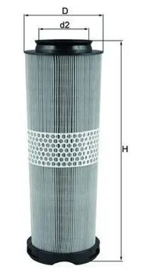 Immagine prodotto di Filtro aria KNECHT LX 1020