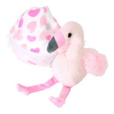 Produktbild von Kögler Felicitas Mini Flamingo Plüsch im Ei 13 cm Kuscheltier Schmusetier Neu