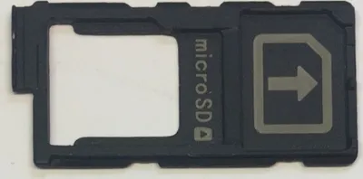 Produktbild von original SD- und Sim Kartenhalter für Xony Xperia Z3+ Plus Z4 Z5 E6553