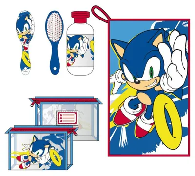 Immagine prodotto di Set di beauty case Sonic the Hedgehog