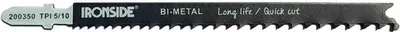 Produktbild von IRONSIDE BIM-Stichsägeblatt für Metall / Holz 345XF, 5 Stück